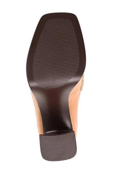 Journee Collection Women's Ezzey Block Heel Loafers In Tan