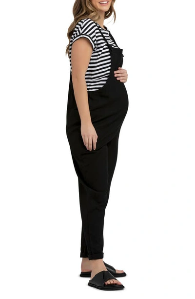 Ripe Maternity Poppy Maternity Jumpsuit In Black
