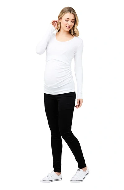 Ripe Maternity Essential Organic Cotton Maternity Leggings In Black