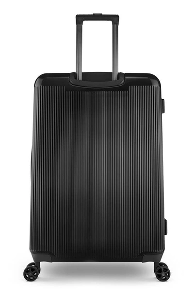 Shop Vacay Glisten Vibrant 20-inch Spinner Carry-on In Black