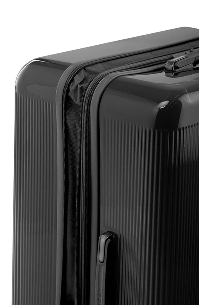 Shop Vacay Glisten Vibrant 20-inch Spinner Carry-on In Black