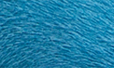 Shop Stuart Weitzman Palmer Sleek Genuine Calf Hair Loafer In Atlantic Blue