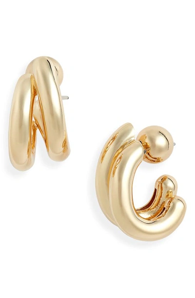 Shop Jenny Bird Florence Hoop Earrings In High Polish Gold