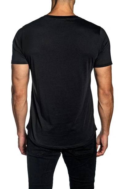 Shop Jared Lang Short Sleeve T-shirt In Black