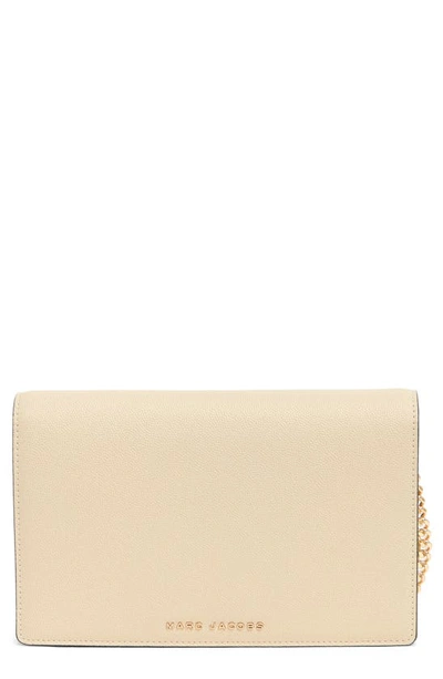 Shop Marc Jacobs Party Wallet On Chain In Marshmallow
