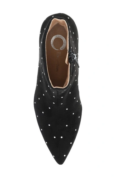 Journee Collection Rossia Kitten Heel Bootie In Black