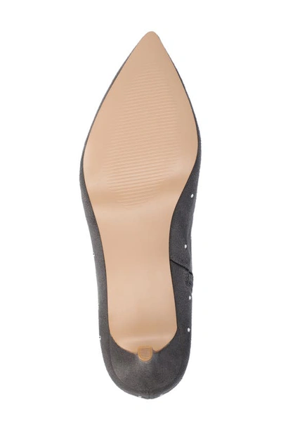 Journee Collection Rossia Kitten Heel Bootie In Grey