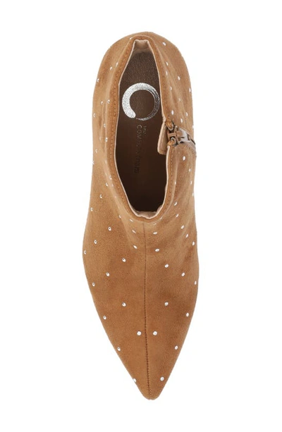 Journee Collection Rossia Kitten Heel Bootie In Tan