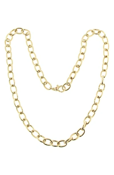 Shop Roberto Coin 18-karat Gold Chain Necklace In Yellow Gold