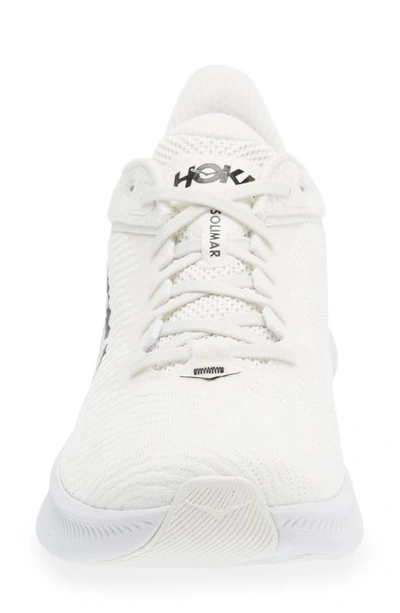 Shop Hoka Solimar Running Shoe In Blanc De Blanc / White