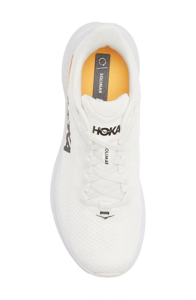 Shop Hoka Solimar Running Shoe In Blanc De Blanc / White