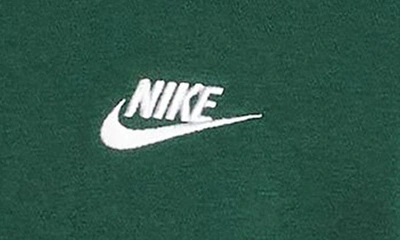 Shop Nike Sportswear Club Hoodie In Gorge Green/ White