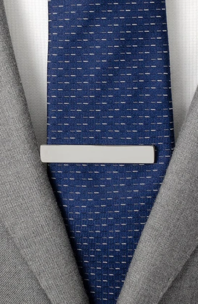 Shop Cufflinks, Inc Stainless Steel Tie Clip In Silver