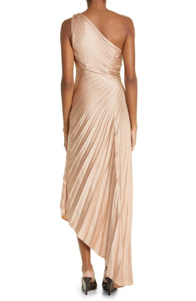 Shop A.l.c Delfine One-shoulder Dress In Bella