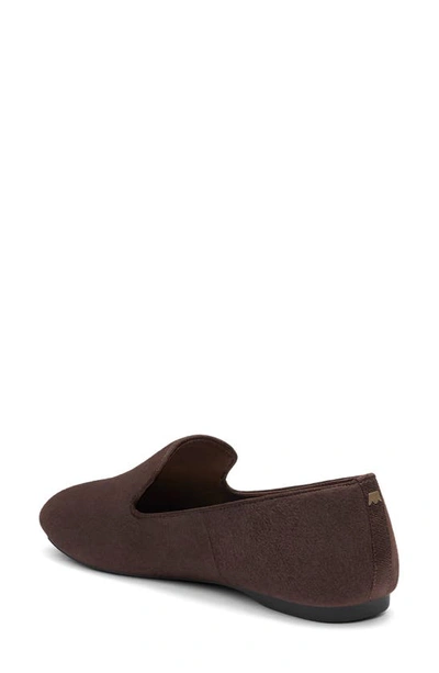 Shop Birdies Starling Flat In Chocolate Suede