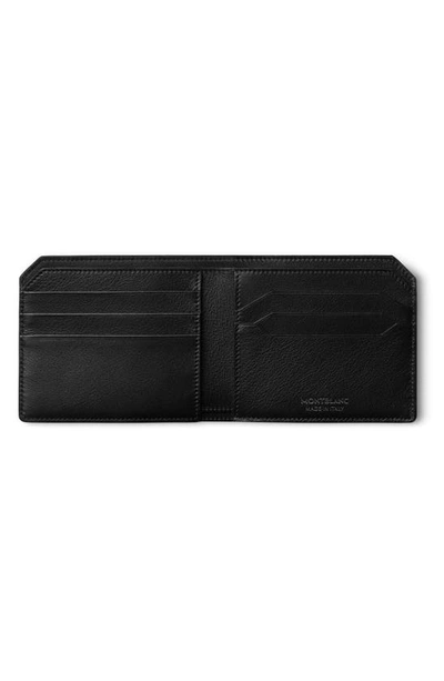 Shop Montblanc Meisterstück Soft Leather Bifold Wallet In Black