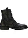 Guidi Lace-up Boots In Black