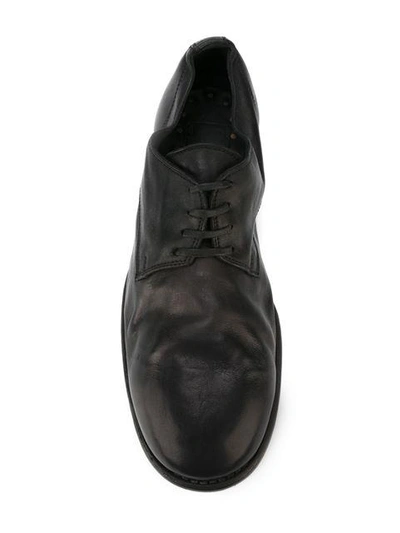 Guidi Distressed Lace-up Shoes