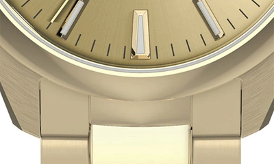Shop Timex Highview Bracelet Watch, 32mm In Gold/ Gold/ Gold