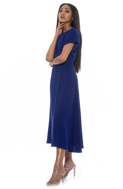 Shop Alexia Admor Lottie Dolman Sleeve Dress In Lapis