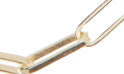Argento Vivo Goldtone Stainless Steel Paperclip Necklace In Gold