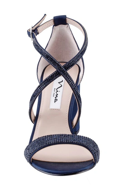 Shop Nina Henesi Sandal In Navy