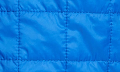 Cutter & Buck Rainier Primaloft Mens Big And Tall Eco Insulated Full Zip Puffer Vest In Blue