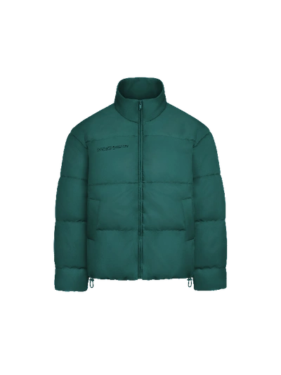 Pangaia Womens Flwrdwn Bomber Jacket In Foliage Green