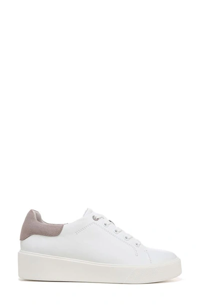 Naturalizer Morrison 2.0 Womens Leather Lifestyle Casual And Fashion Sneakers In White Leather