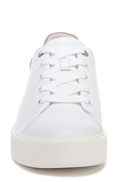 Naturalizer Morrison 2.0 Womens Leather Lifestyle Casual And Fashion Sneakers In White Leather
