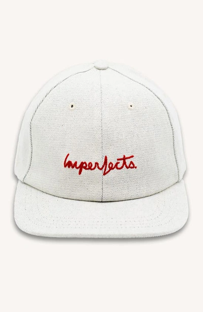 Shop Imperfects The Director's Baseball Cap In Post Consumer Denim