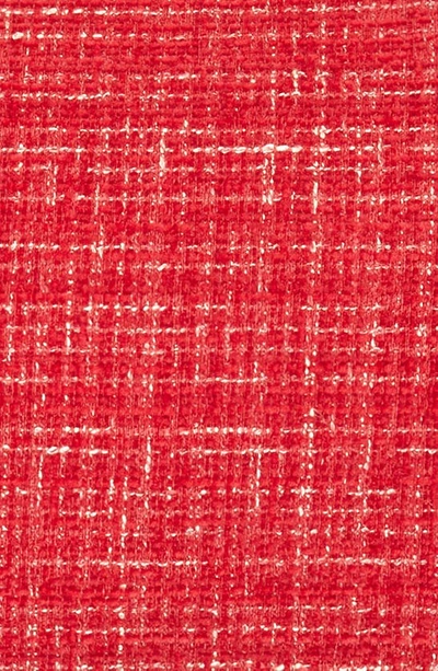 Modish Decor Pillows Tweed Pillow Cover In Scarlett