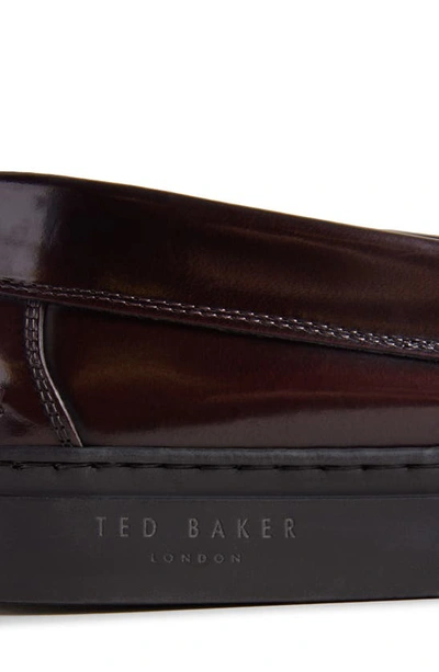 Shop Ted Baker Petie Tassel Loafer In Oxblood