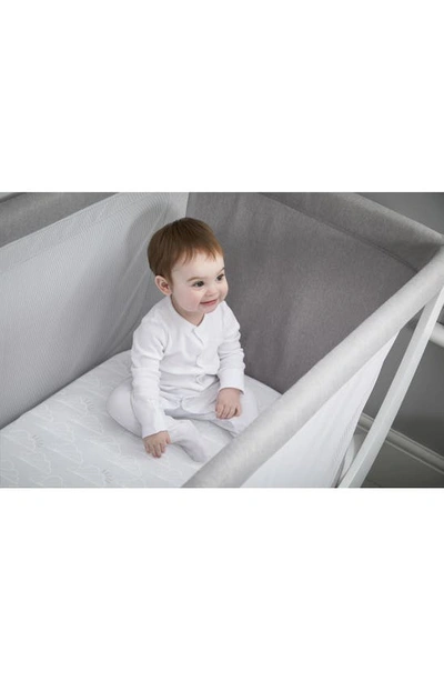 Shop Béaba Beaba By Shnuggle Air Set Of 2 Full Size Fitted Crib Sheets In Cloud