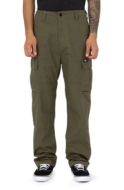 Shop Dickies Eagle Bend Cargo Pants In Military Green