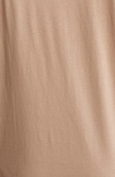 Kappa Authentic Bergen Cotton Graphic Tee In Brown-black-green-white