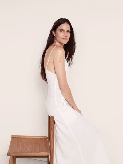 Shop Another Tomorrow Slip Dress |  - Conscious Clothing In White