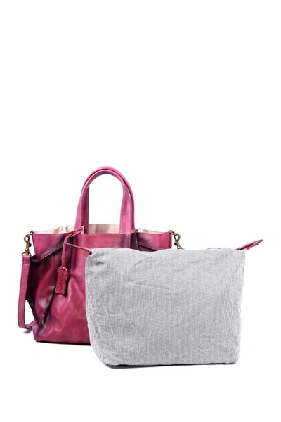 Shop Old Trend Sprout Land Leather Tote Bag In Orchid