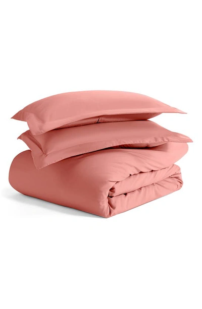 Shop Ienjoy Home Premium Ultra Soft 3-piece Duvet Cover Set In Clay