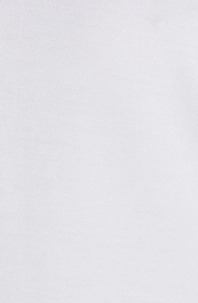 Moncler Logo Polo Shirt In White