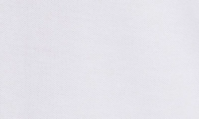 Shop Moncler Tipped Piqué Polo In White