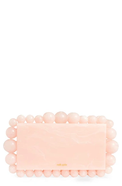 Shop Cult Gaia Eos Beaded Acrylic Box Clutch In Pink