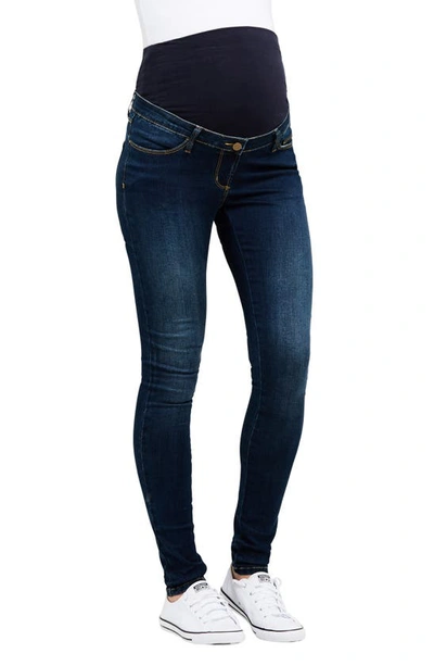 Shop Ripe Maternity Rebel Maternity Jeggings In Indigo