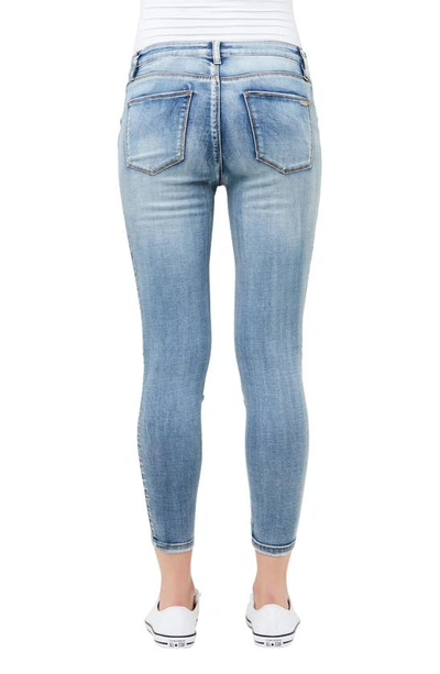 Ripe Maternity Isla Ankle Cut Maternity Jeggings In Pale Blue