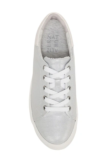 Shop Naturalizer Morrison 2.0 Sneaker In Silver Leather