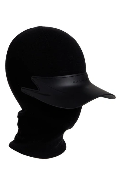Shop Givenchy Balaclava With Visor In Black
