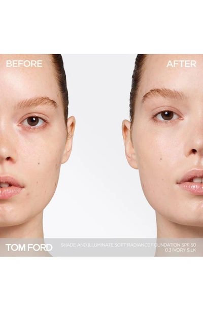 Shop Tom Ford Shade And Illuminate Soft Radiance Foundation Spf 50 In 0.3 Ivory Silk