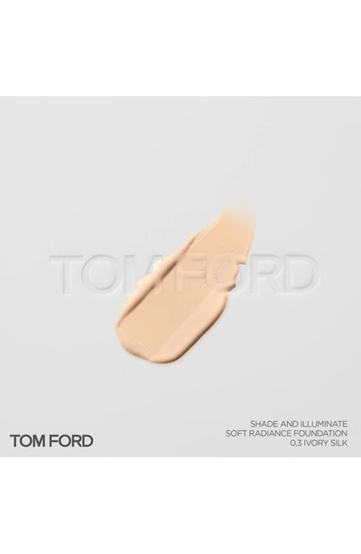 Shop Tom Ford Shade And Illuminate Soft Radiance Foundation Spf 50 In 0.3 Ivory Silk