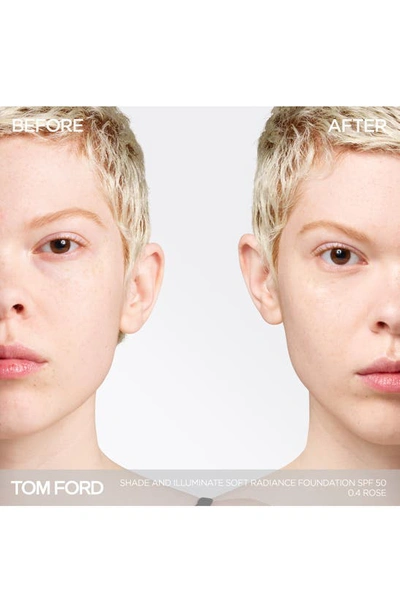 Shop Tom Ford Shade And Illuminate Soft Radiance Foundation Spf 50 In 0.4 Rose