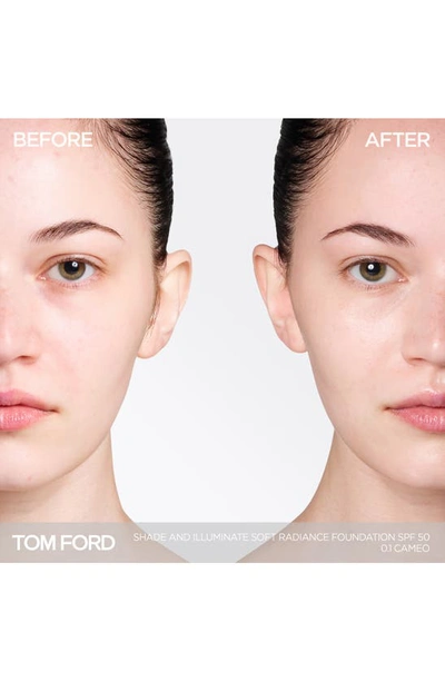 Shop Tom Ford Shade And Illuminate Soft Radiance Foundation Spf 50 In 0.1 Cameo